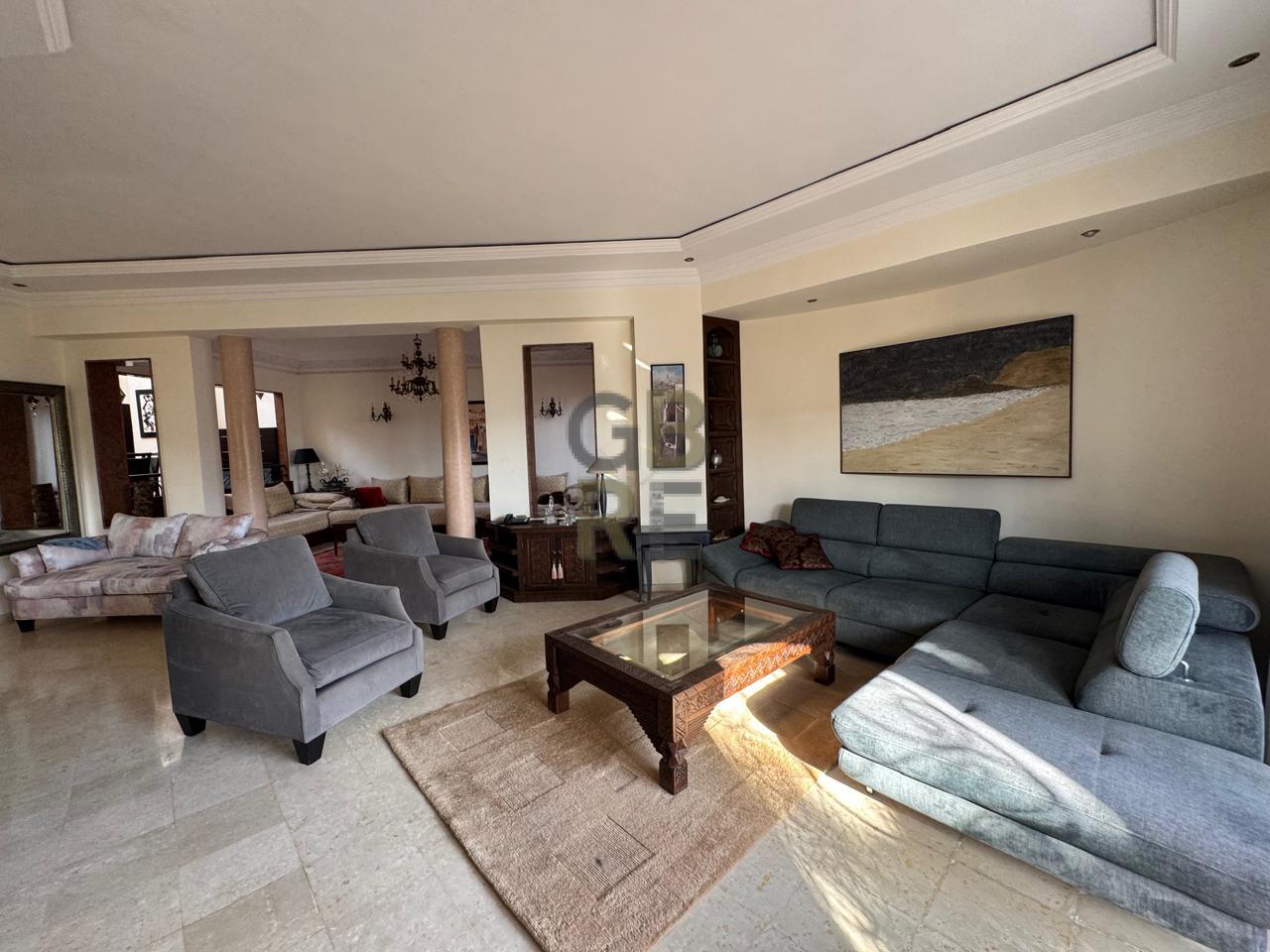 Villa de prestige meublée à louer à L'aviation